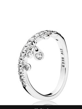 Pandora chandelier wave ring